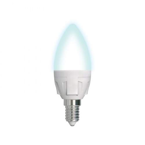 LED C37/B35 Лампа светодиодная свеча Day White E14   -  LED лампы 